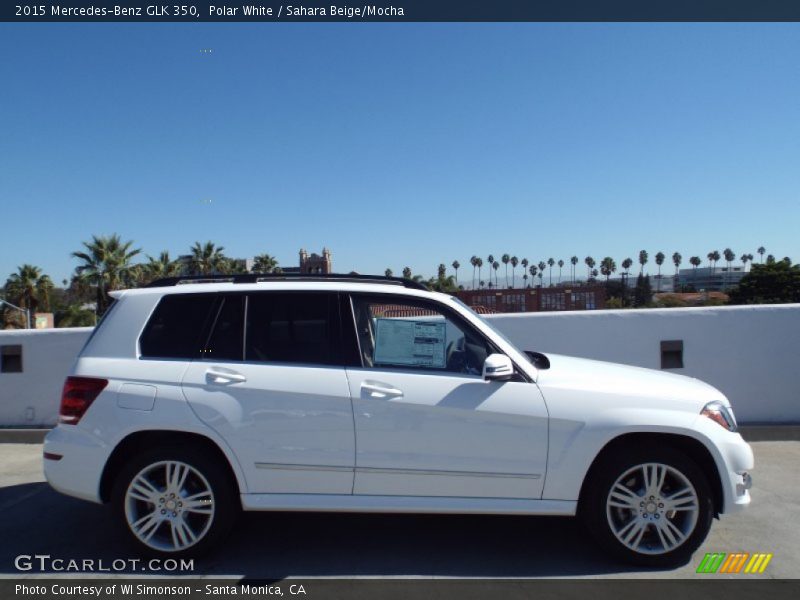 Polar White / Sahara Beige/Mocha 2015 Mercedes-Benz GLK 350