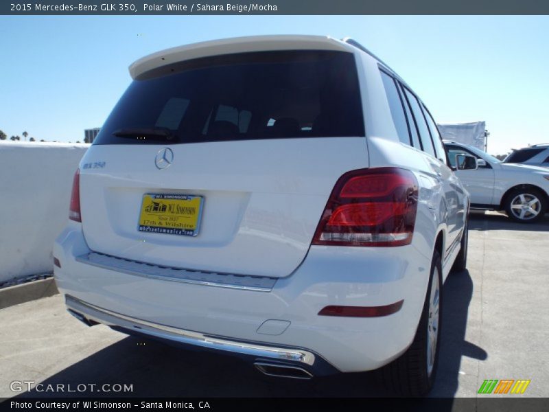 Polar White / Sahara Beige/Mocha 2015 Mercedes-Benz GLK 350