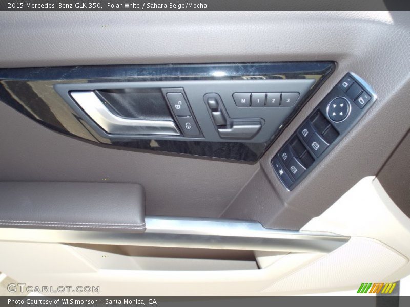 Polar White / Sahara Beige/Mocha 2015 Mercedes-Benz GLK 350