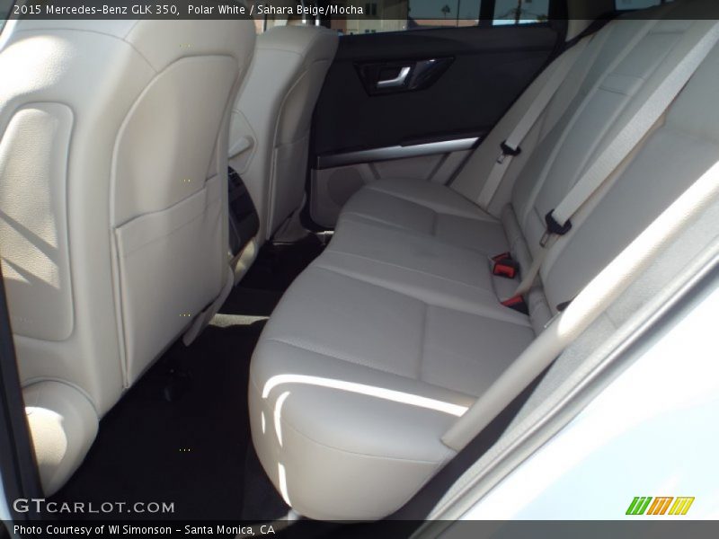 Polar White / Sahara Beige/Mocha 2015 Mercedes-Benz GLK 350