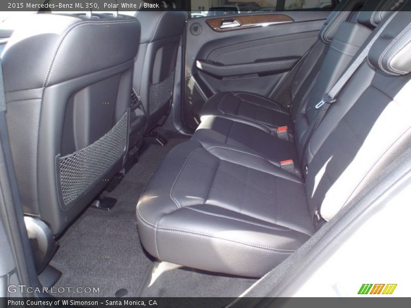 Polar White / Black 2015 Mercedes-Benz ML 350