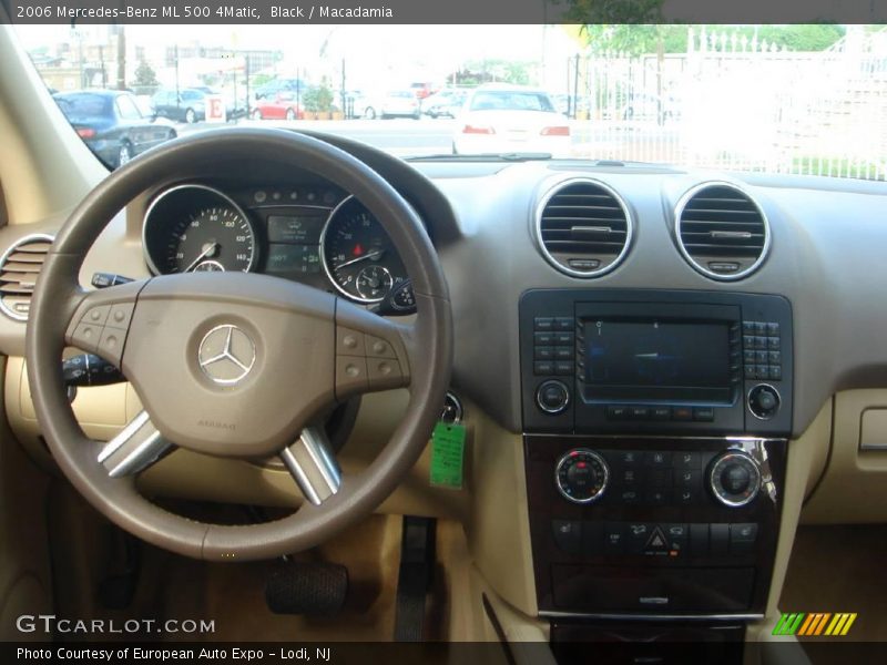 Black / Macadamia 2006 Mercedes-Benz ML 500 4Matic