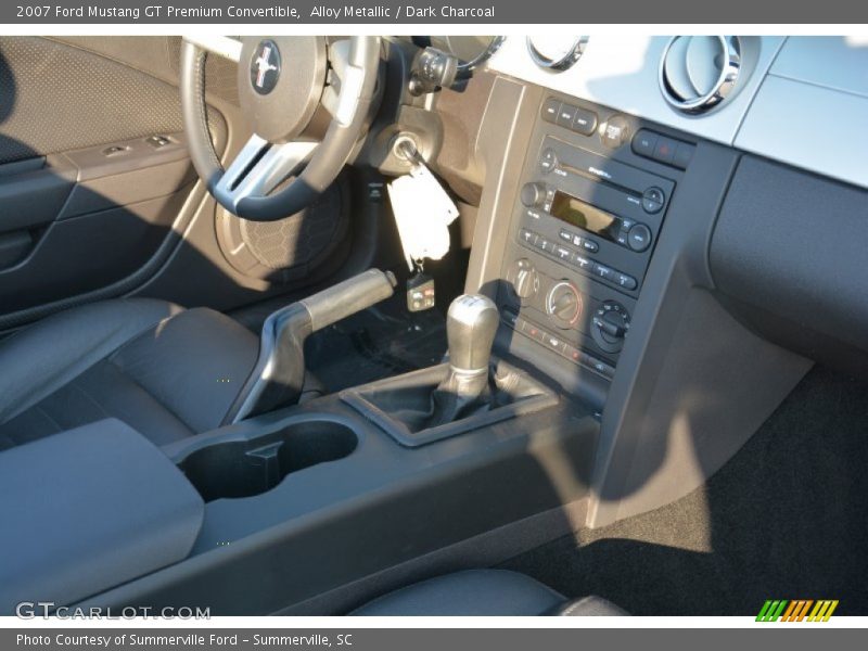 Alloy Metallic / Dark Charcoal 2007 Ford Mustang GT Premium Convertible