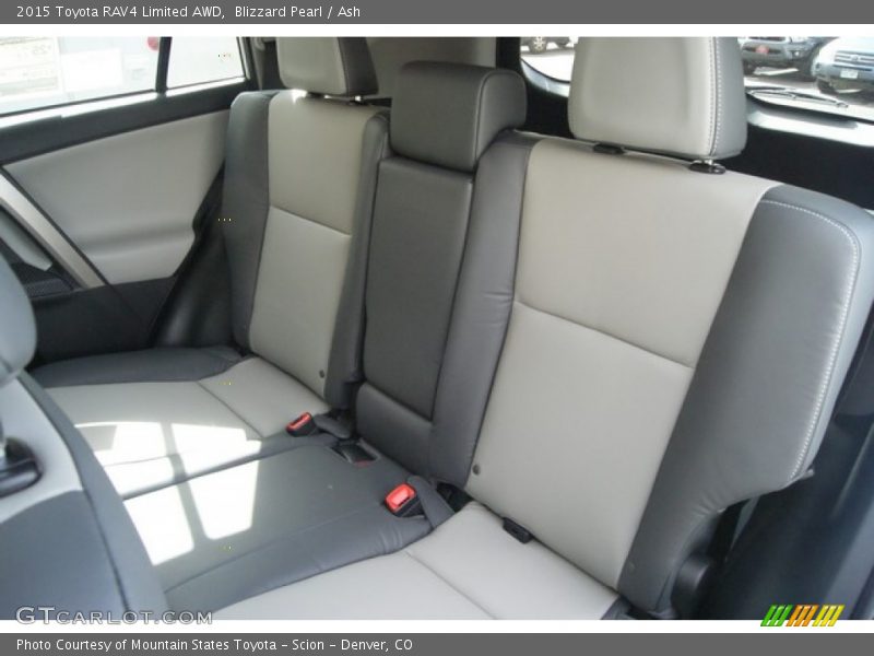 Blizzard Pearl / Ash 2015 Toyota RAV4 Limited AWD