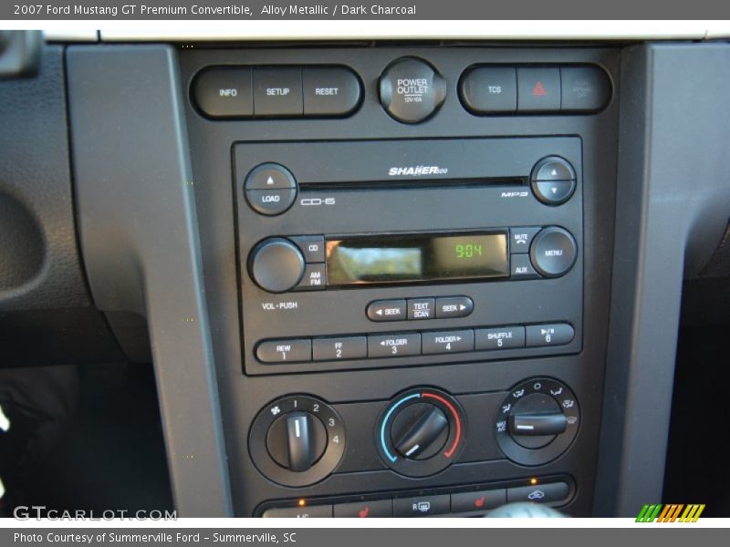 Alloy Metallic / Dark Charcoal 2007 Ford Mustang GT Premium Convertible