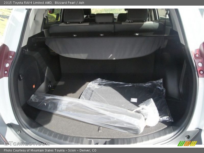 Blizzard Pearl / Ash 2015 Toyota RAV4 Limited AWD