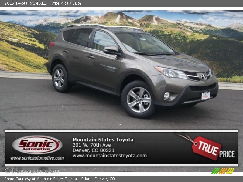 Pyrite Mica / Latte 2015 Toyota RAV4 XLE