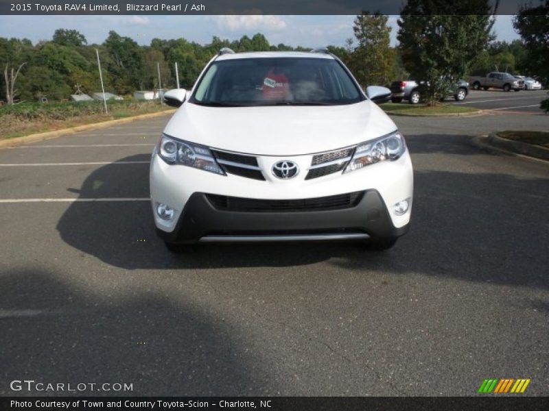 Blizzard Pearl / Ash 2015 Toyota RAV4 Limited
