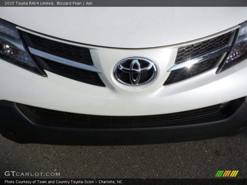 Blizzard Pearl / Ash 2015 Toyota RAV4 Limited