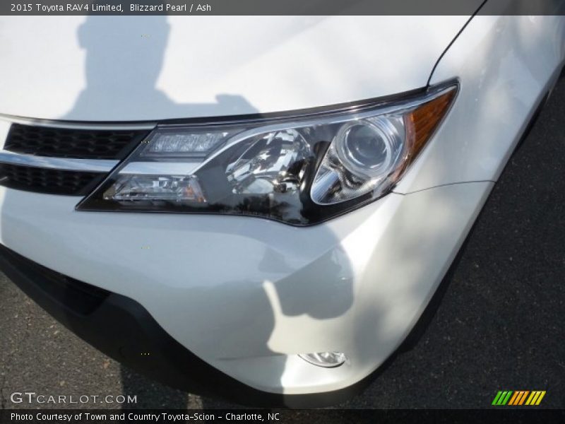 Blizzard Pearl / Ash 2015 Toyota RAV4 Limited
