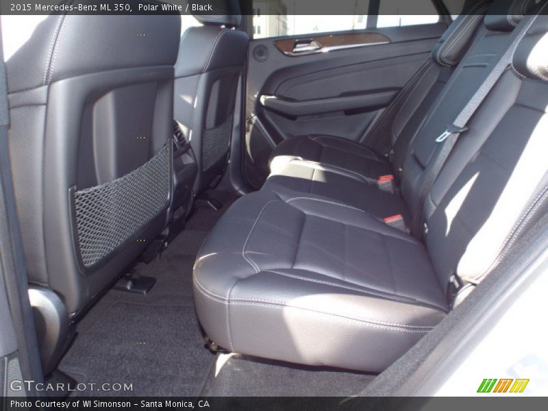Polar White / Black 2015 Mercedes-Benz ML 350