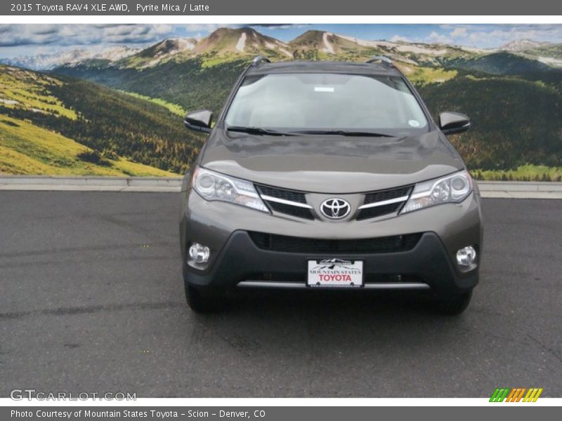 Pyrite Mica / Latte 2015 Toyota RAV4 XLE AWD