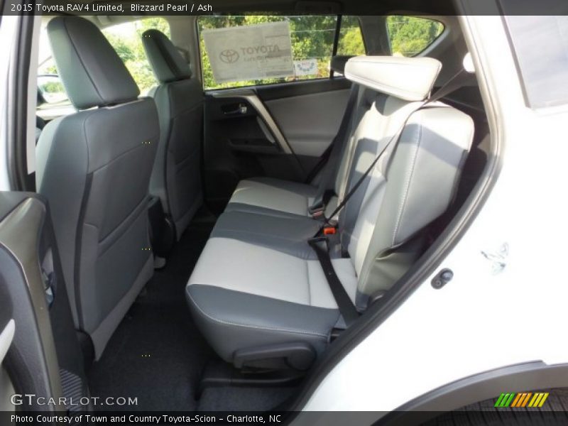 Blizzard Pearl / Ash 2015 Toyota RAV4 Limited