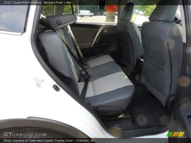 Blizzard Pearl / Ash 2015 Toyota RAV4 Limited