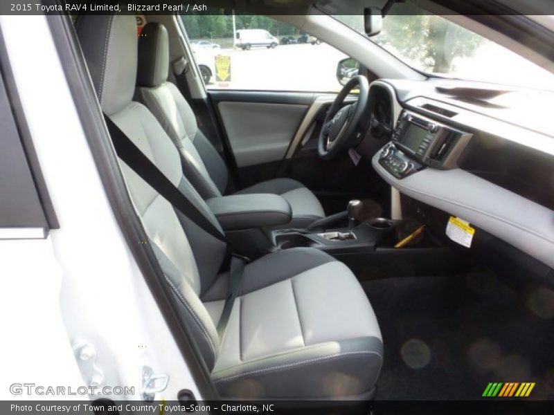 Blizzard Pearl / Ash 2015 Toyota RAV4 Limited