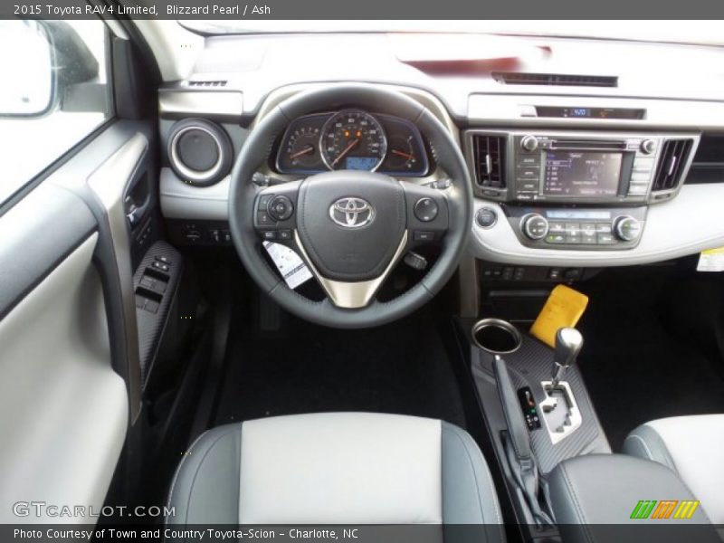 Blizzard Pearl / Ash 2015 Toyota RAV4 Limited