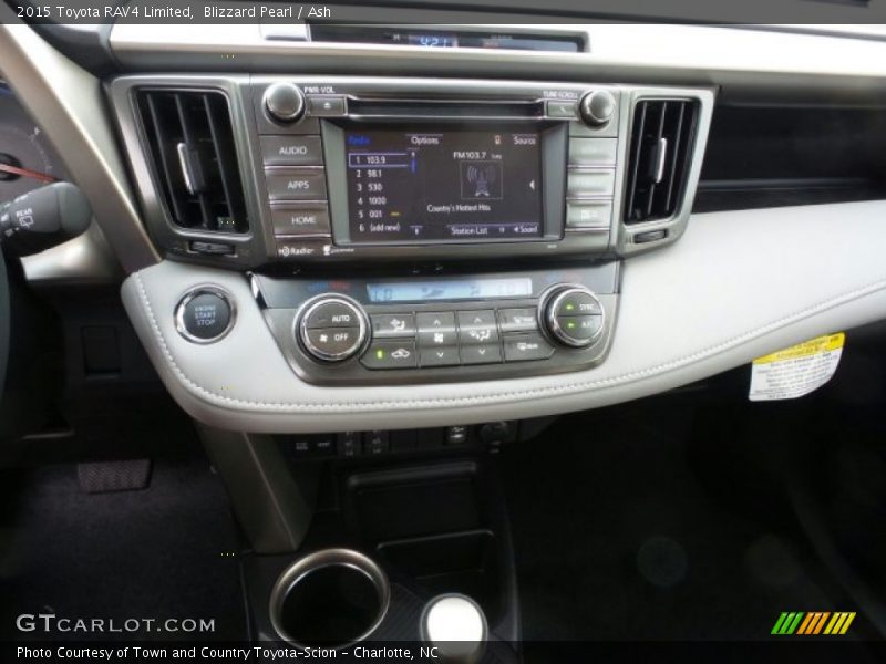 Blizzard Pearl / Ash 2015 Toyota RAV4 Limited