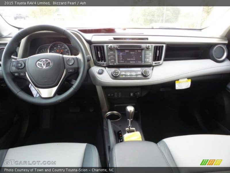 Blizzard Pearl / Ash 2015 Toyota RAV4 Limited