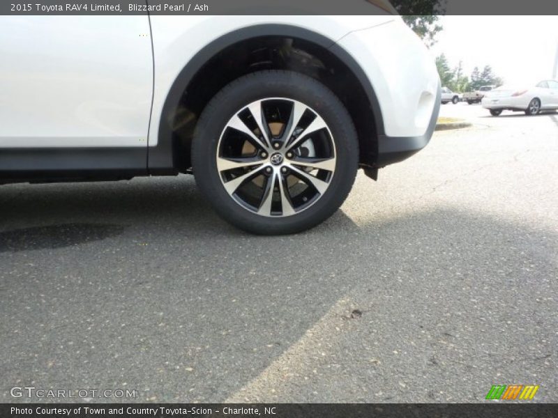 Blizzard Pearl / Ash 2015 Toyota RAV4 Limited