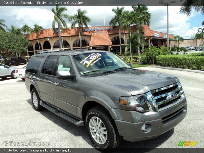 Sterling Gray / Stone 2014 Ford Expedition EL Limited