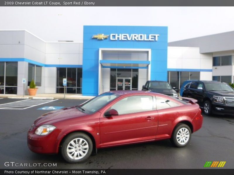 Sport Red / Ebony 2009 Chevrolet Cobalt LT Coupe
