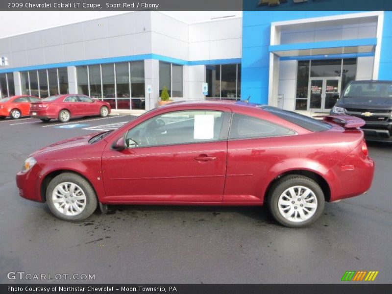 Sport Red / Ebony 2009 Chevrolet Cobalt LT Coupe
