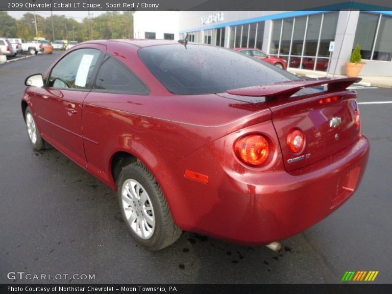 Sport Red / Ebony 2009 Chevrolet Cobalt LT Coupe