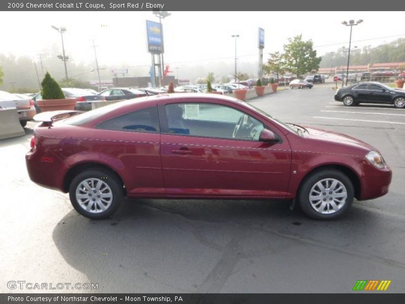 Sport Red / Ebony 2009 Chevrolet Cobalt LT Coupe