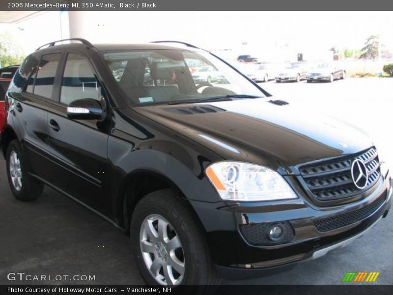 Black / Black 2006 Mercedes-Benz ML 350 4Matic