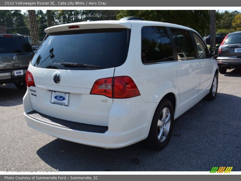 Calla Lilly White / Aero Gray 2010 Volkswagen Routan SE