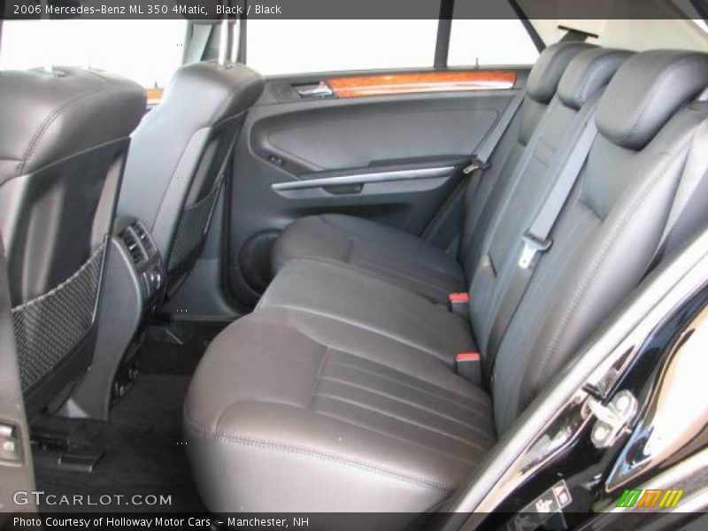 Black / Black 2006 Mercedes-Benz ML 350 4Matic