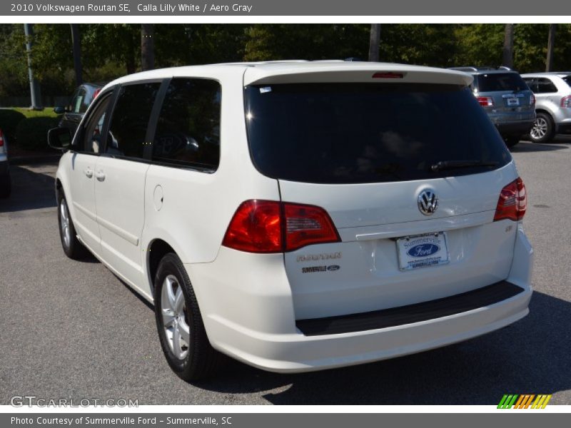 Calla Lilly White / Aero Gray 2010 Volkswagen Routan SE