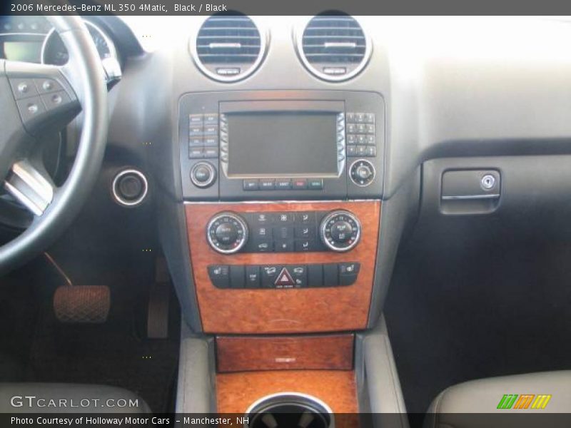 Black / Black 2006 Mercedes-Benz ML 350 4Matic