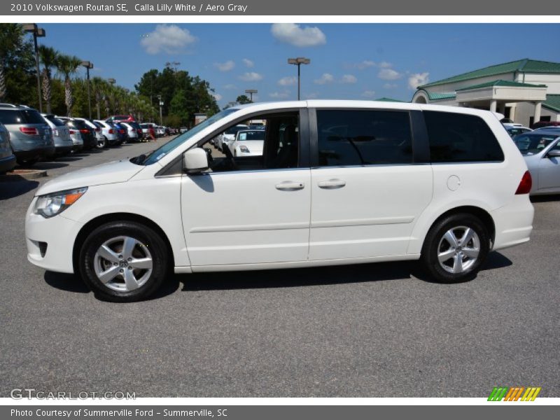 Calla Lilly White / Aero Gray 2010 Volkswagen Routan SE