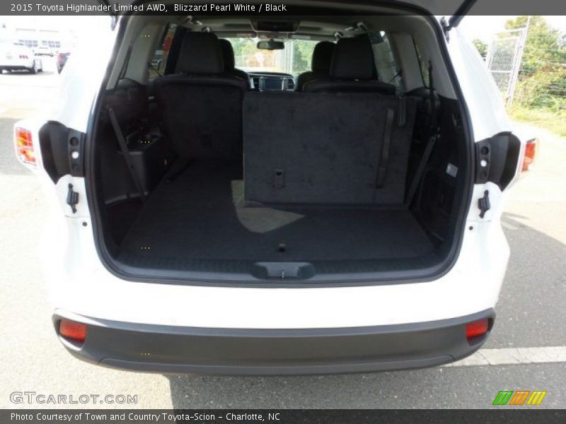 Blizzard Pearl White / Black 2015 Toyota Highlander Limited AWD