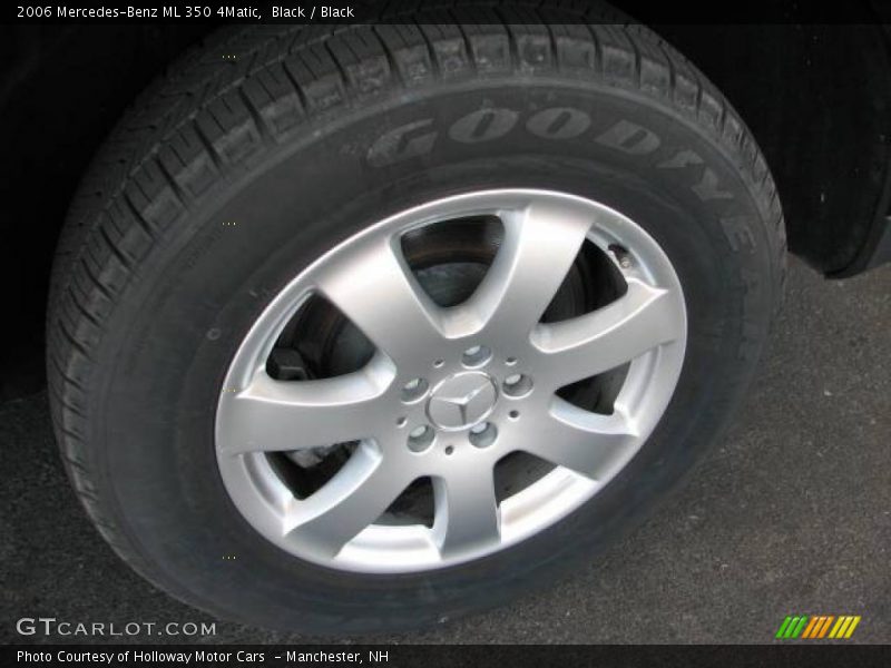 Black / Black 2006 Mercedes-Benz ML 350 4Matic