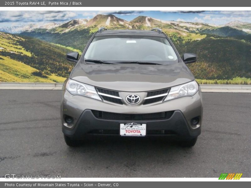 Pyrite Mica / Black 2015 Toyota RAV4 LE