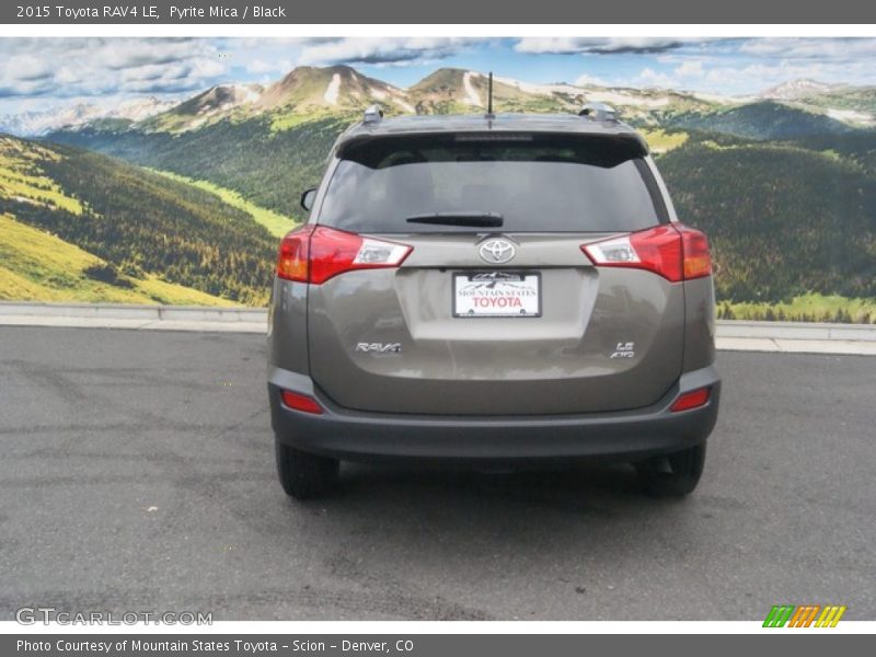 Pyrite Mica / Black 2015 Toyota RAV4 LE