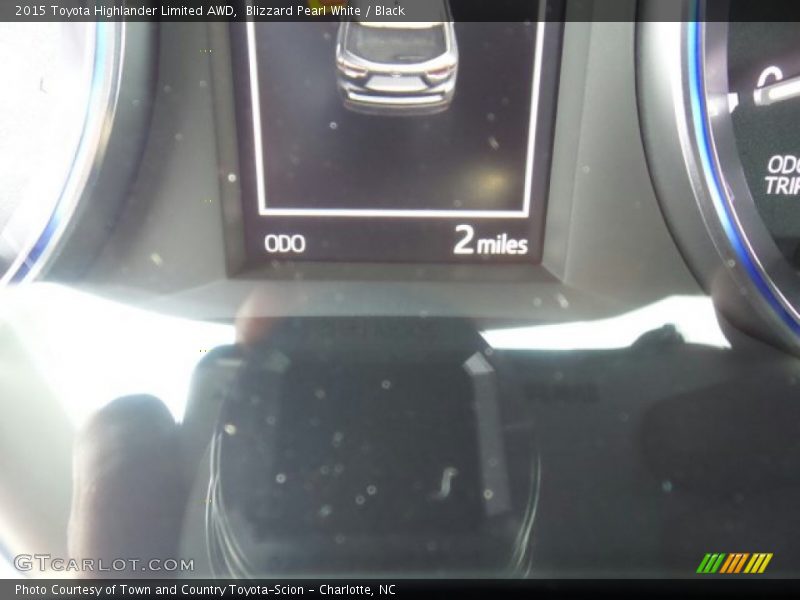 Blizzard Pearl White / Black 2015 Toyota Highlander Limited AWD