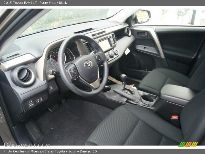  2015 RAV4 LE Black Interior