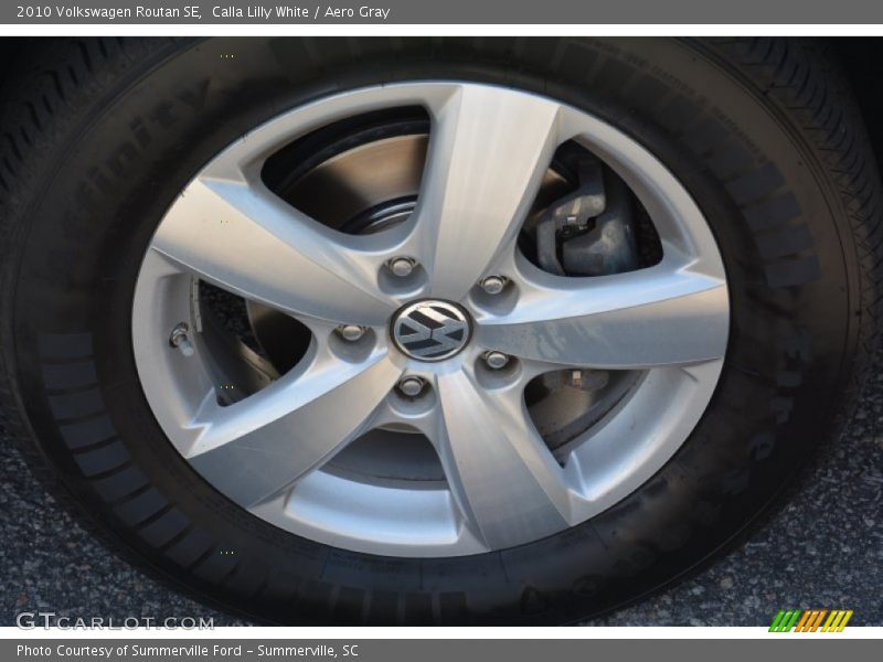 Calla Lilly White / Aero Gray 2010 Volkswagen Routan SE