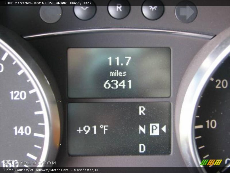 Black / Black 2006 Mercedes-Benz ML 350 4Matic