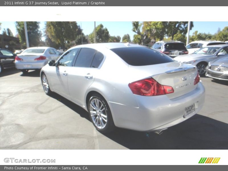 Liquid Platinum / Graphite 2011 Infiniti G 37 Journey Sedan