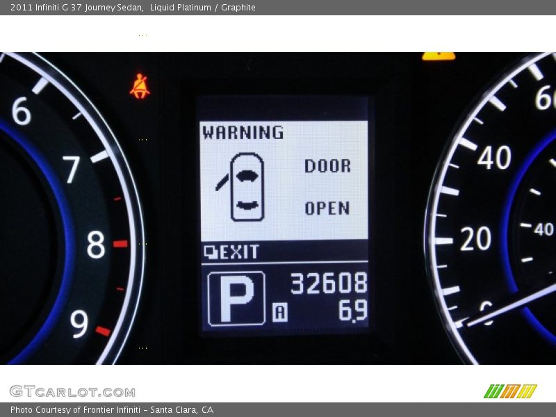 Liquid Platinum / Graphite 2011 Infiniti G 37 Journey Sedan