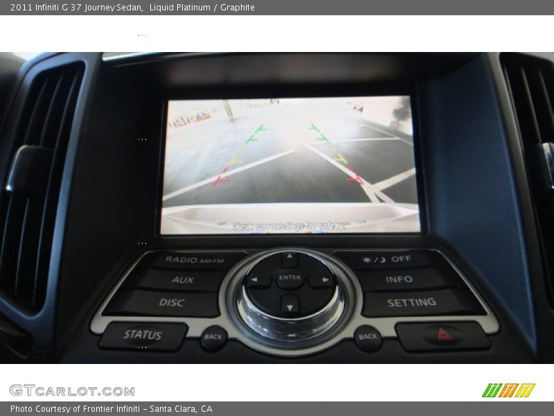 Liquid Platinum / Graphite 2011 Infiniti G 37 Journey Sedan
