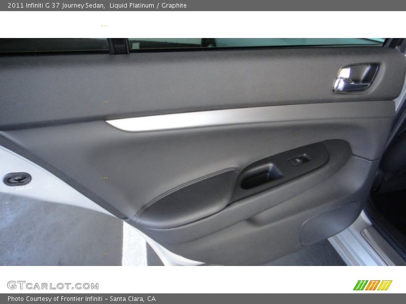 Liquid Platinum / Graphite 2011 Infiniti G 37 Journey Sedan