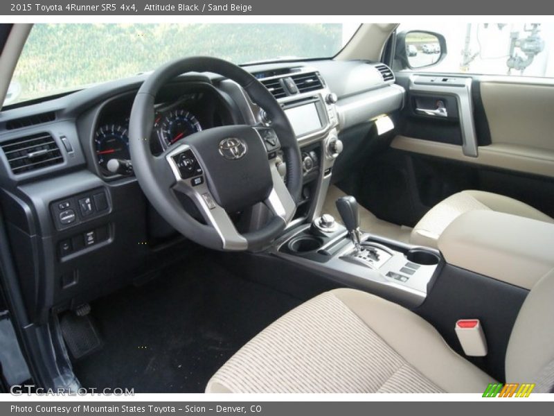 Attitude Black / Sand Beige 2015 Toyota 4Runner SR5 4x4