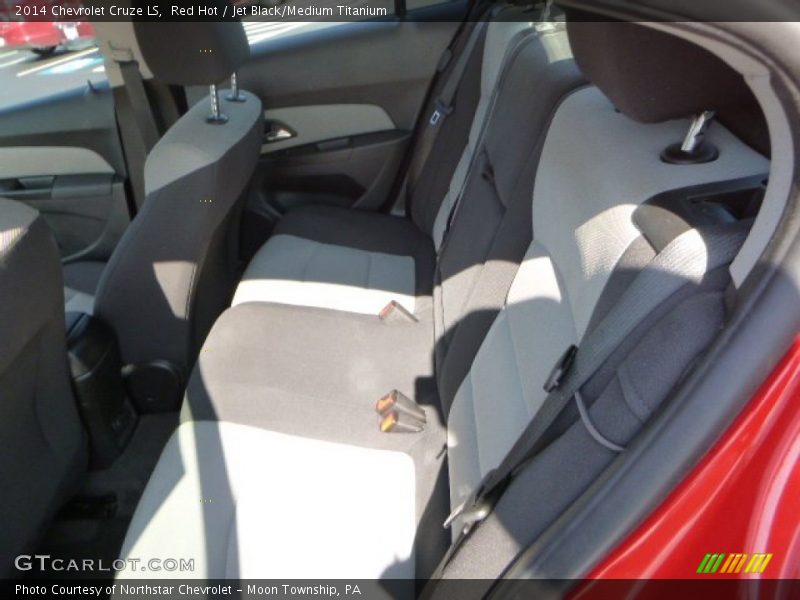 Red Hot / Jet Black/Medium Titanium 2014 Chevrolet Cruze LS