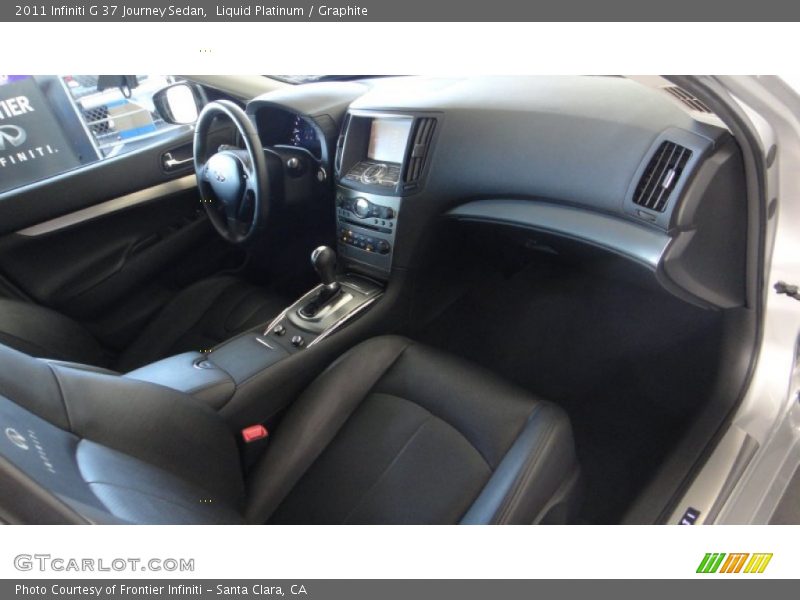 Liquid Platinum / Graphite 2011 Infiniti G 37 Journey Sedan