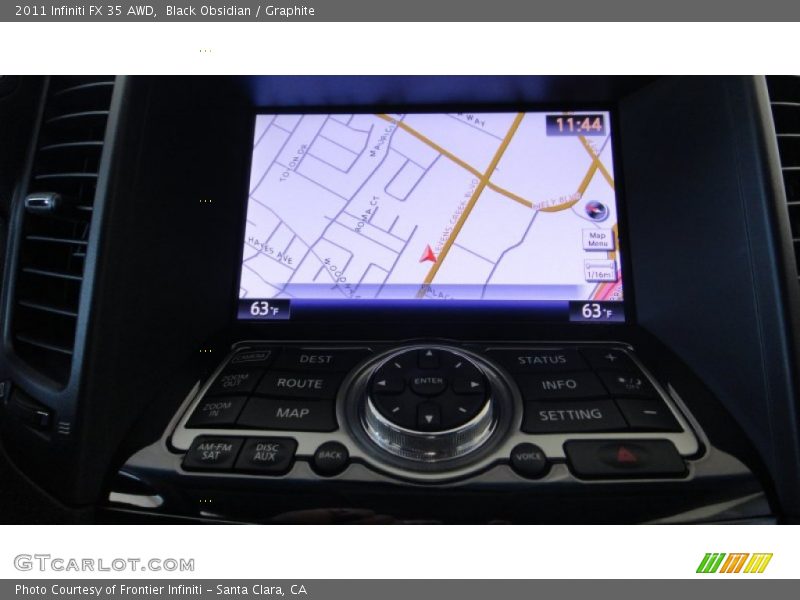 Black Obsidian / Graphite 2011 Infiniti FX 35 AWD